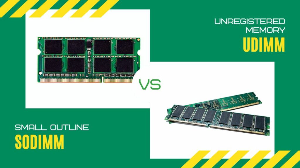 UDIMM Vs. SODIMM What Is the Difference? TechDoge